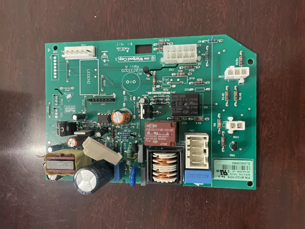 Whirlpool KitchenAid Kenmore Jenn-Air AP6019378 W10205552 W10268635 W10317076 WPW10317076 PS11752684 Refrigerator Control Board