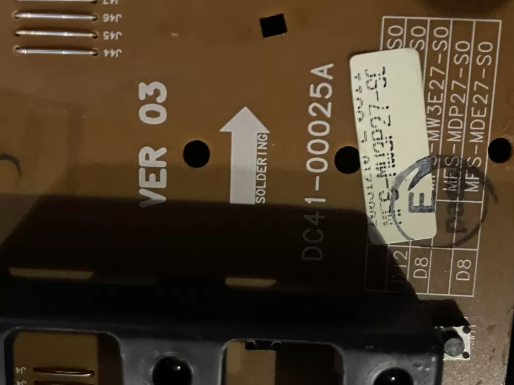 Samsung DC92-00124A DC41-00025A Dryer UI Control Board AZ35462 | Wm430