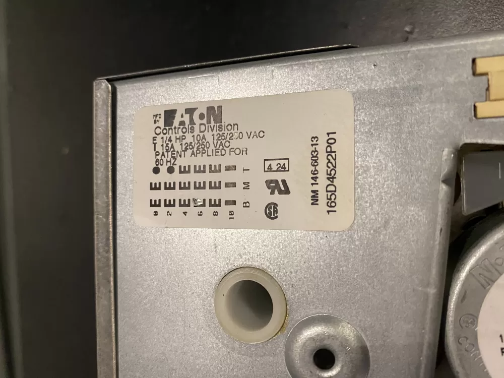 GE  Kenmore 165D4522P01 Dishwasher Timer