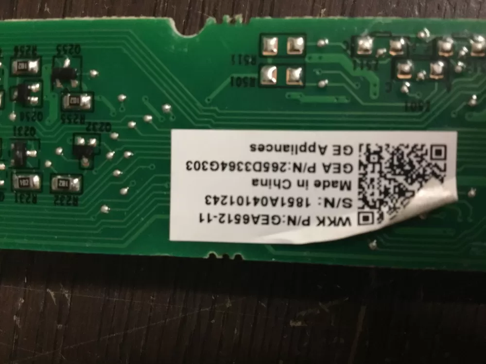 GE 265D3364G303 Dishwasher Control Board AZ15667 | NR6