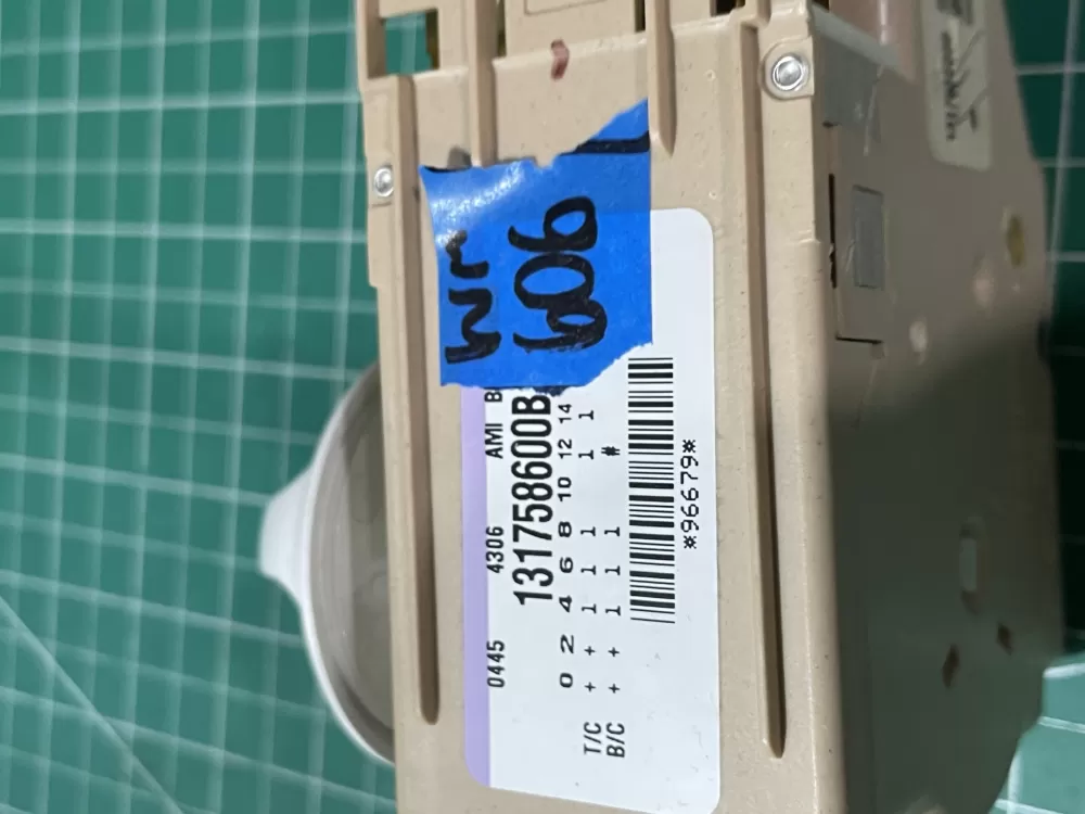 Frigidaire 131758600B GE Kenmore Washer Timer AZ193477 | Wm606