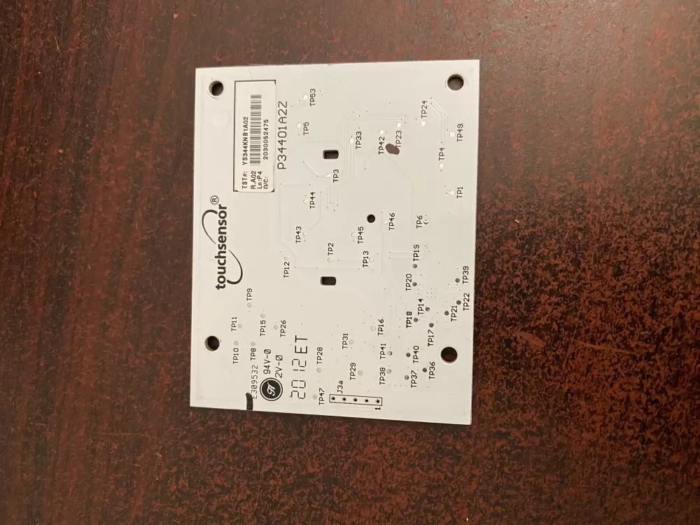 Whirlpool Washer YS344KNB1A02 P34401A2Z LED Touch Sensor AZ95183 | BK643