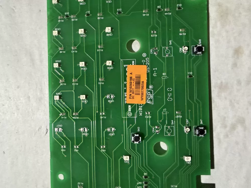 Whirlpool Maytag W10260186 W10258434 Washer Control Board AZ210134 | KMV893