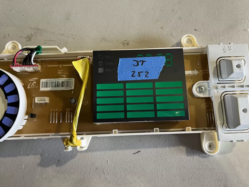 Samsung DC92 01309C DC9201309C Dryer Control Board AZ42945 | 252