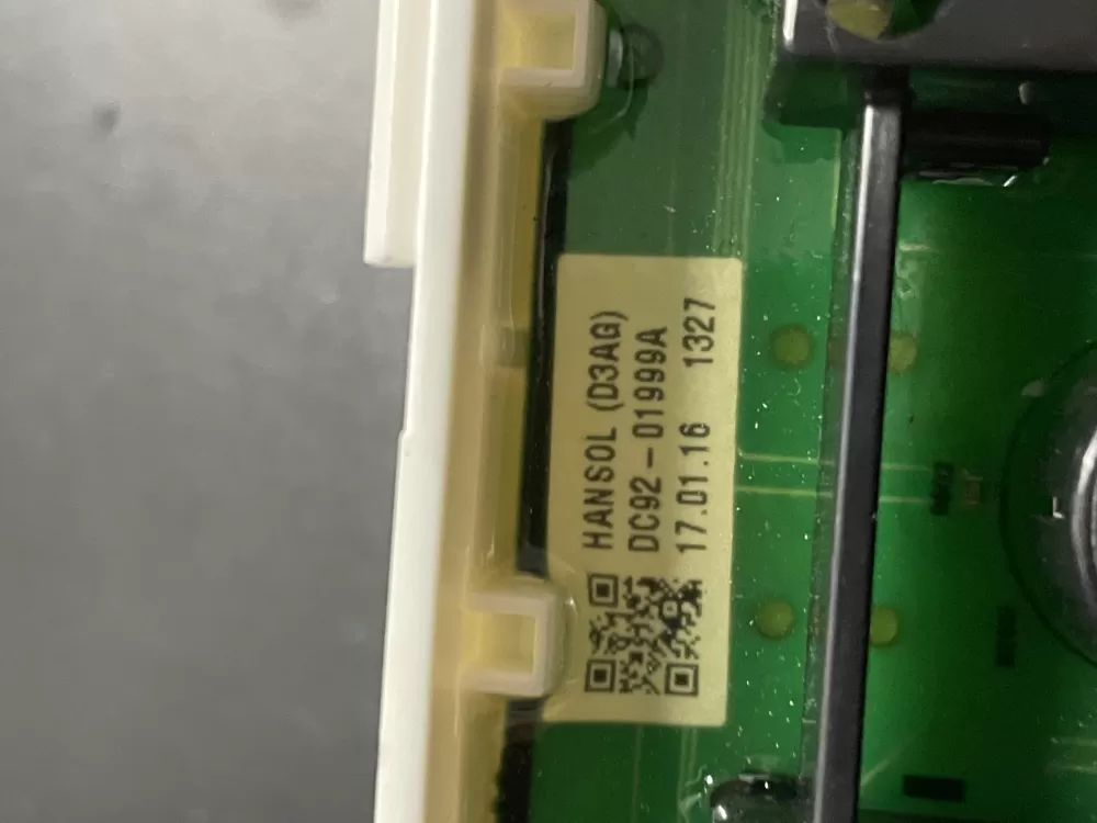 Samsung DC92 01999A Washer Control Board AZ9294 | WMV243