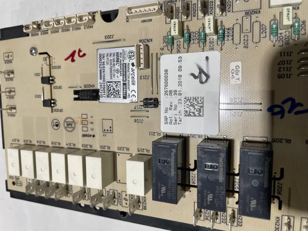 Beko Blomberg Control Board 0267000399 AZ124132 | KMV661