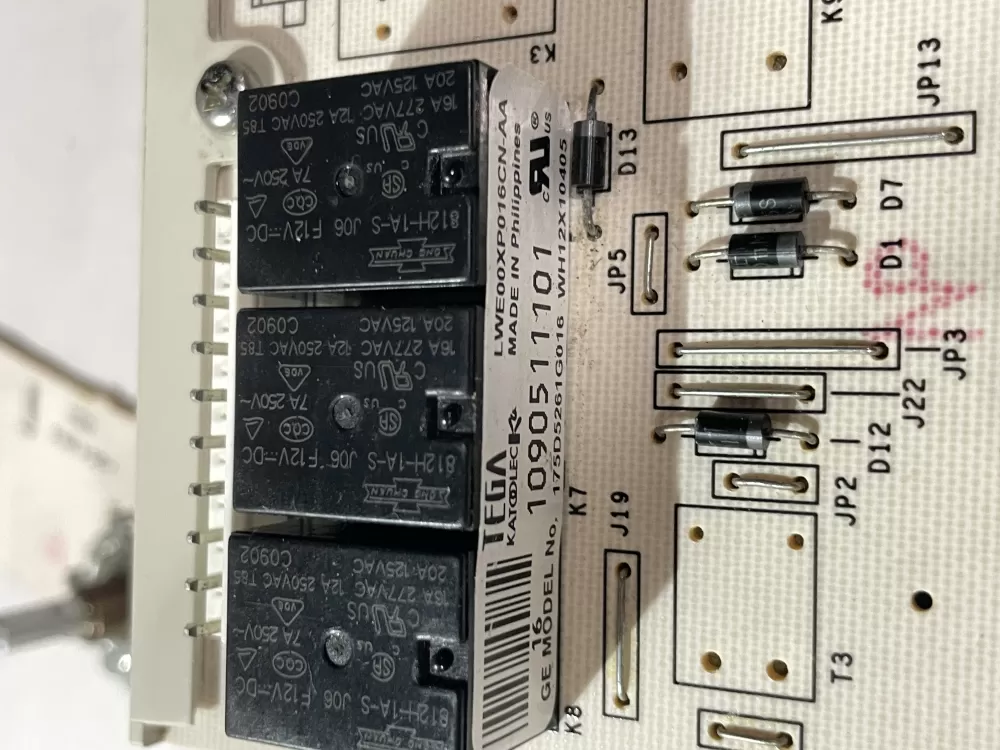 GE 175D5261G016 WH12X10405 Washer Control Board AZ205295 | Wm577