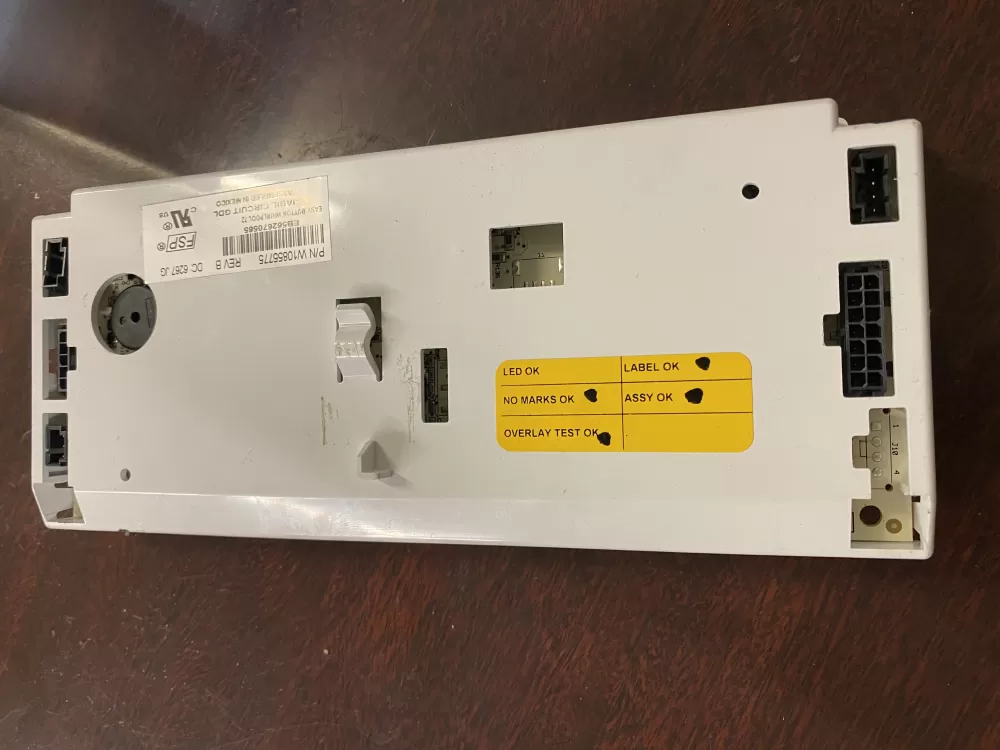 Whirlpool W10855775 Refrigerator Control Board AZ35438 | BK1082