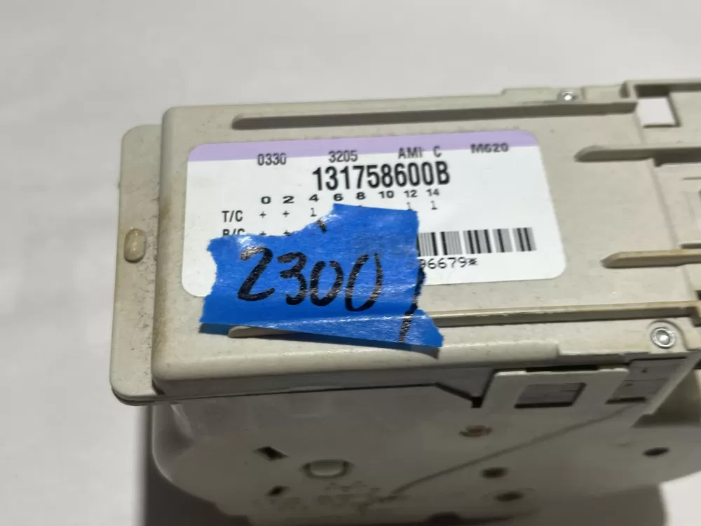 Frigidaire 131758600B GE Kenmore Washer Timer AZ140675 | Wm2300