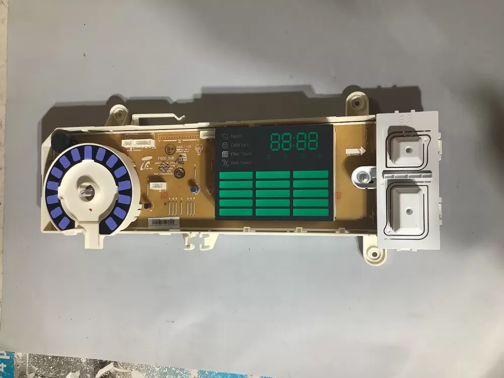 Samsung DC92-01309A DC94-03494A Dryer UI Control Board AZ113055 | BGV667