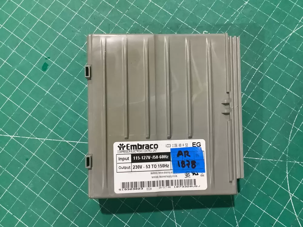  519303023 Refrigerator Control Board Embraco Inverter AZ227291 | AR1878