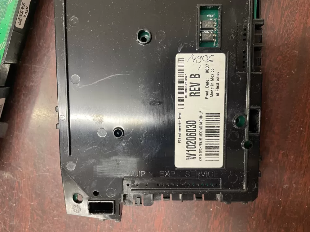 Whirlpool W10206030 AP4568396 Dryer Interface Control Board AZ34193 | KMV363