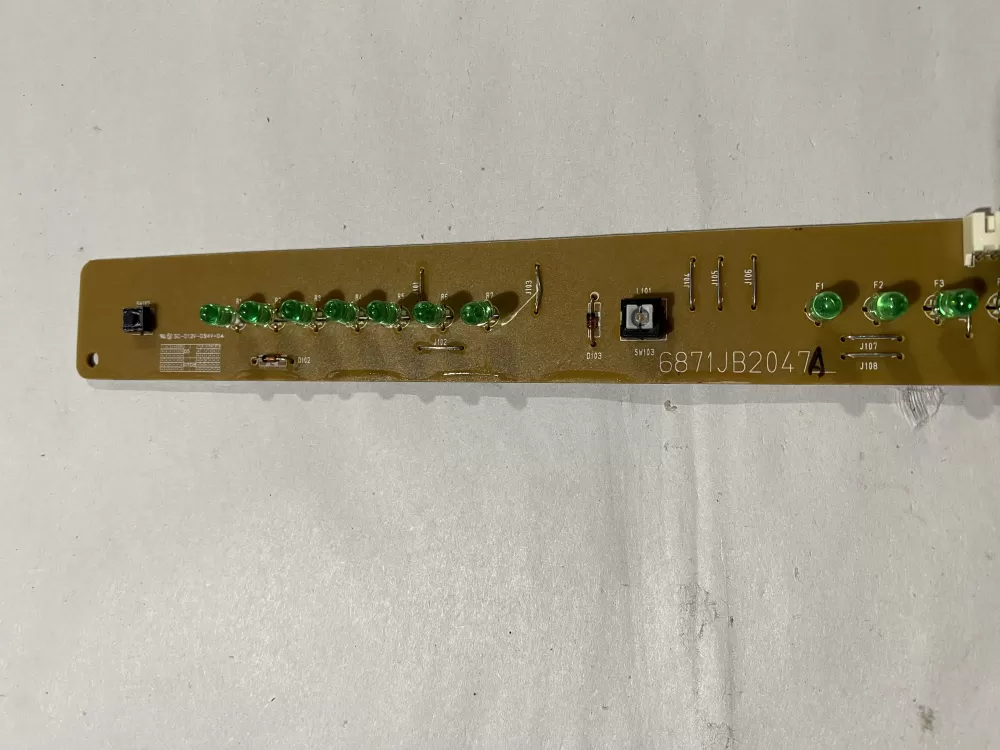 LG Kenmore 6871JB2047A Refrigerator Control Board AZ141071 | BK2385