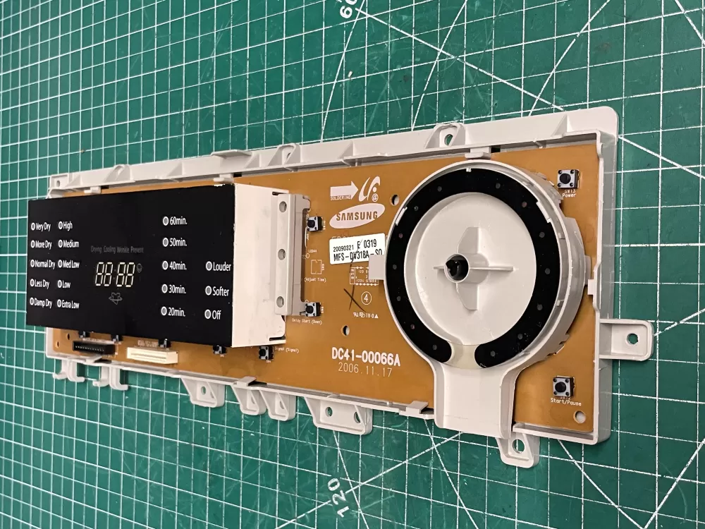 Samsung DC41-00066A   200903210319  DV318A  Washer Control Board