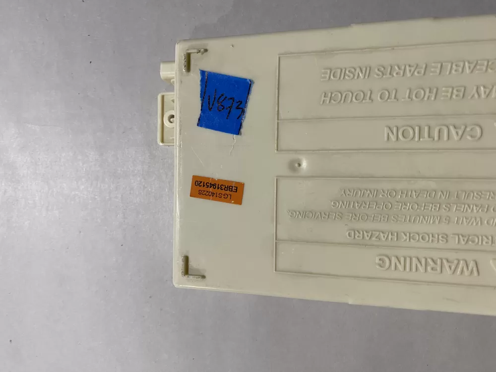 LG EBR76542913 Dryer Control Board AZ190632 | BKV873