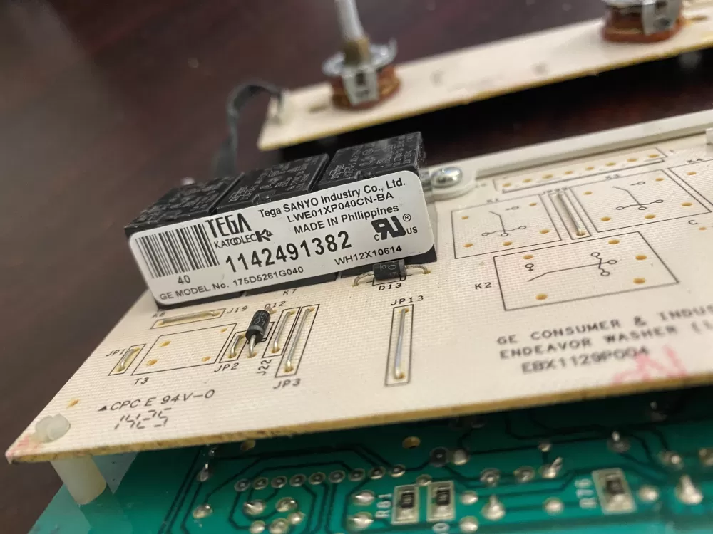GE 175D5261G040 EBX1129P004 WH12X10614 Washer Control Board AZ35979 | BK346