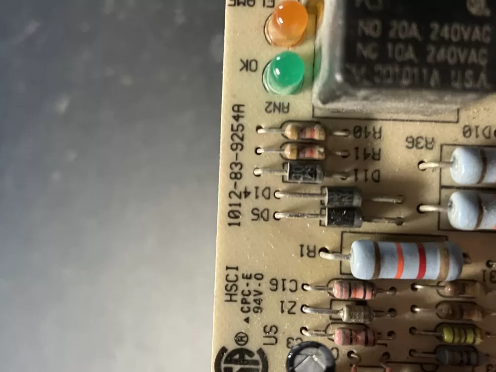 Rheem 1012-83-9254A Furnace Control Board AZ4680 | WM1429 Control Board