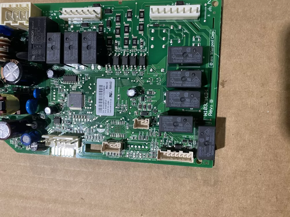 Whirlpool Maytag Amana W10438707 Refrigerator Control Board AZ78847 | BK1590