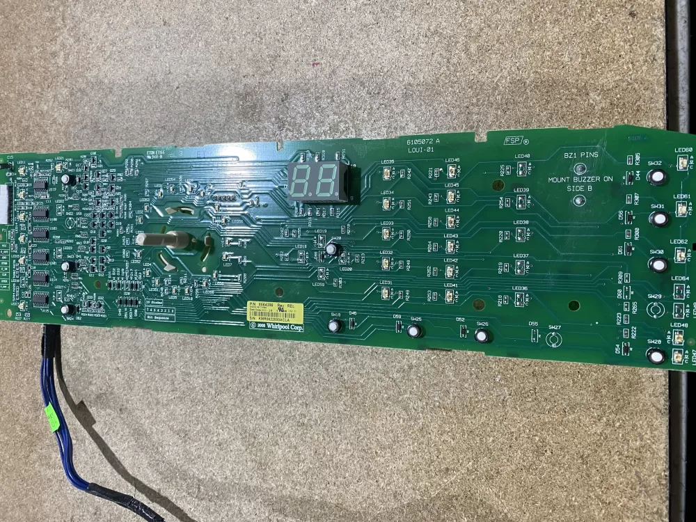 Kenmore 8564396 8564400 WP8564396 Dryer Control Board