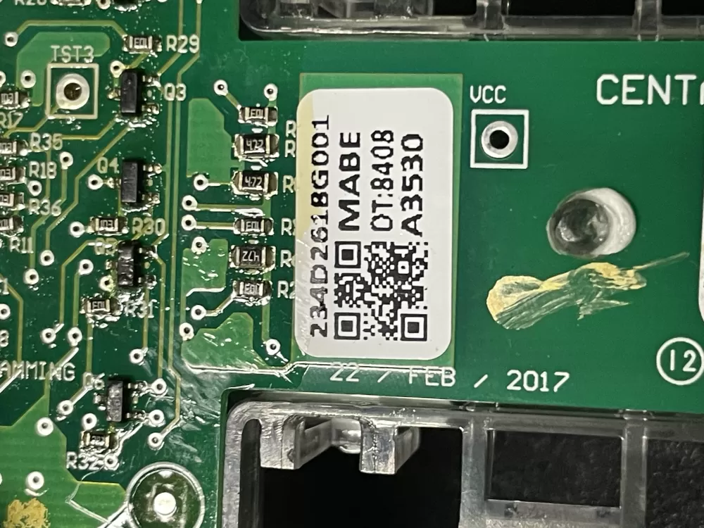 GE 234D2618G001 WE04X27284 Dryer Control Board AZ6977 | WM1662