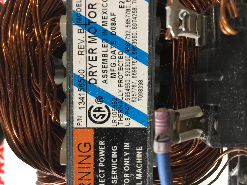 Frigidaire  Electrolux AP2107144  13175800  131758500  13178500  134156500  407697  AH418132  EA418132  PS418132  S131560100 Dryer Drive Motor