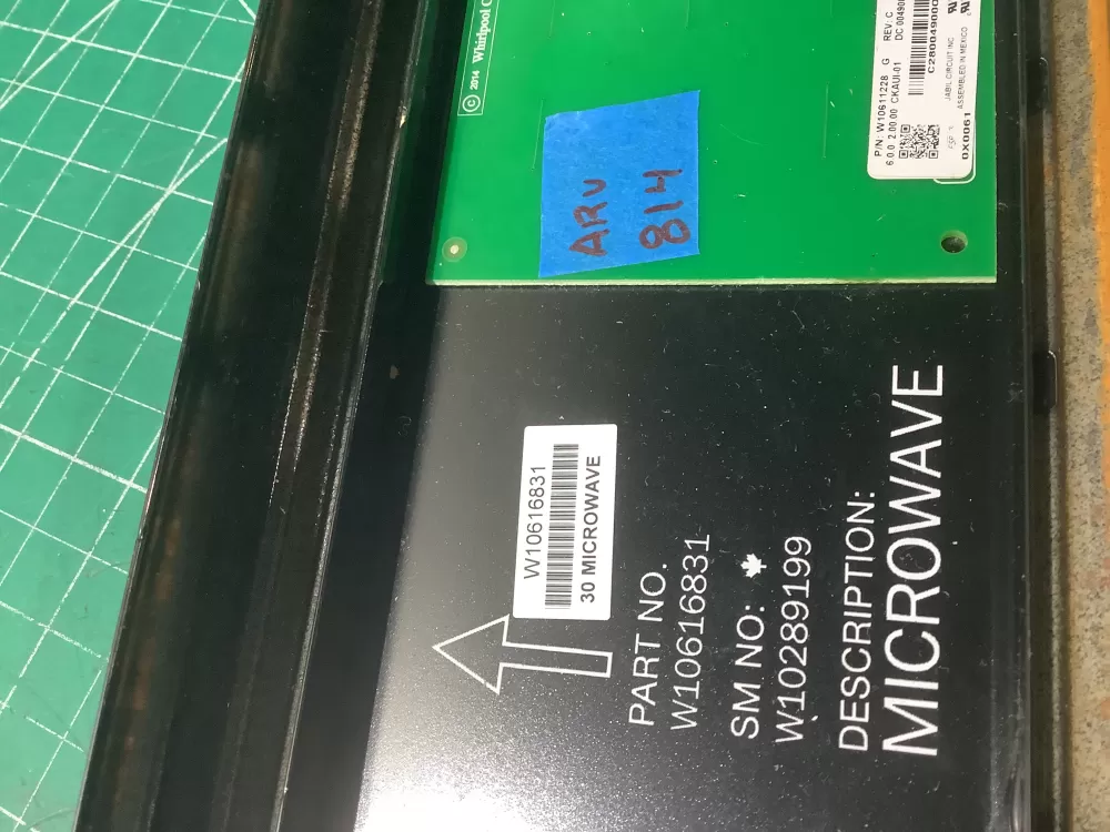  W10616831 Microwave Control Board Panel AZ196080 | ARV814