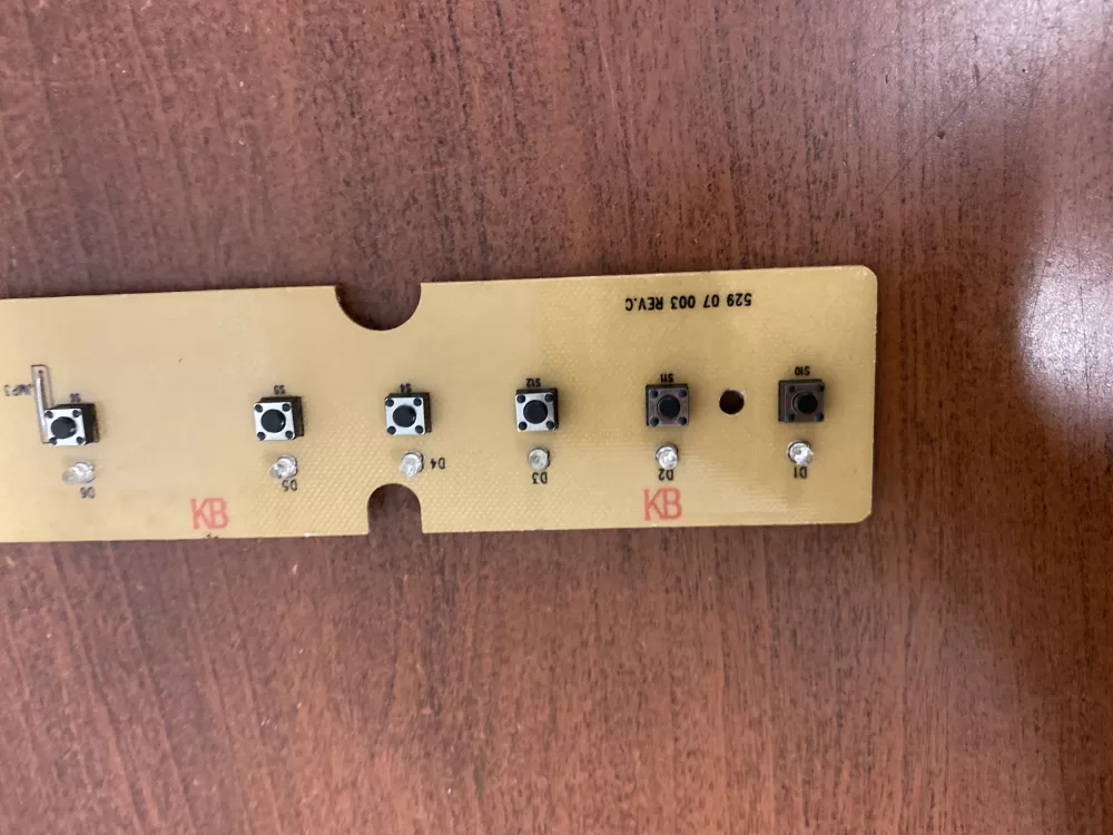 Kenmore 529 07 003 52907003 Dishwasher Control Board Display AZ53989 | BK1886