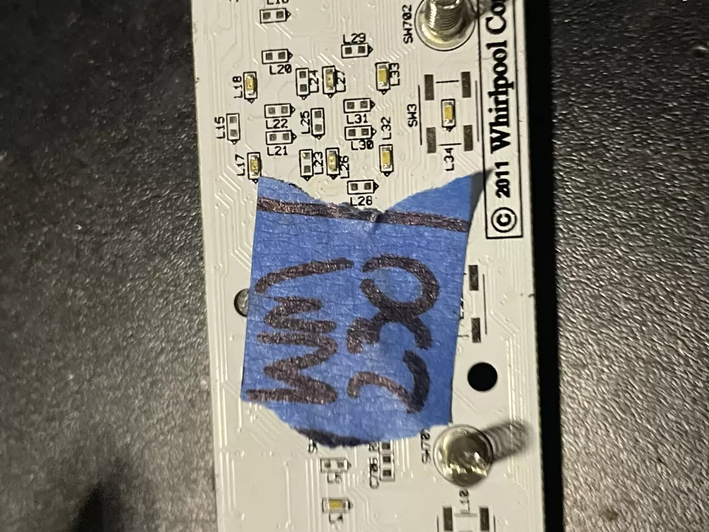 Whirlpool W10454229 Refrigerator UI Control Board AZ28571 | WM230