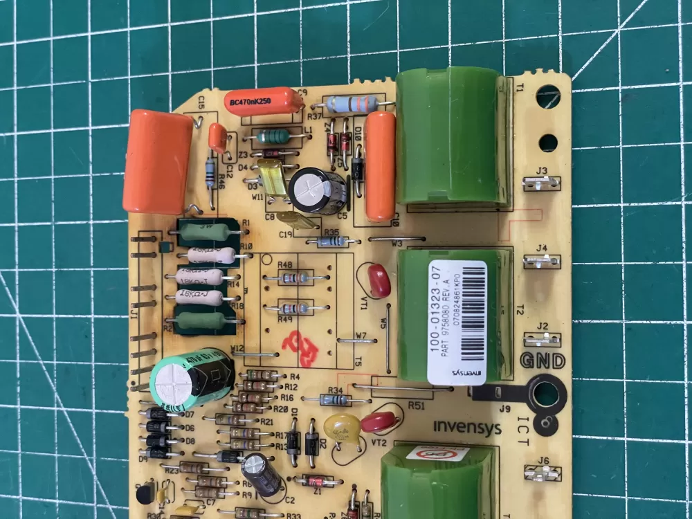 Whirlpool Amana 100 01323 07 9758080 Range Control Board AZ187191 | KM2714