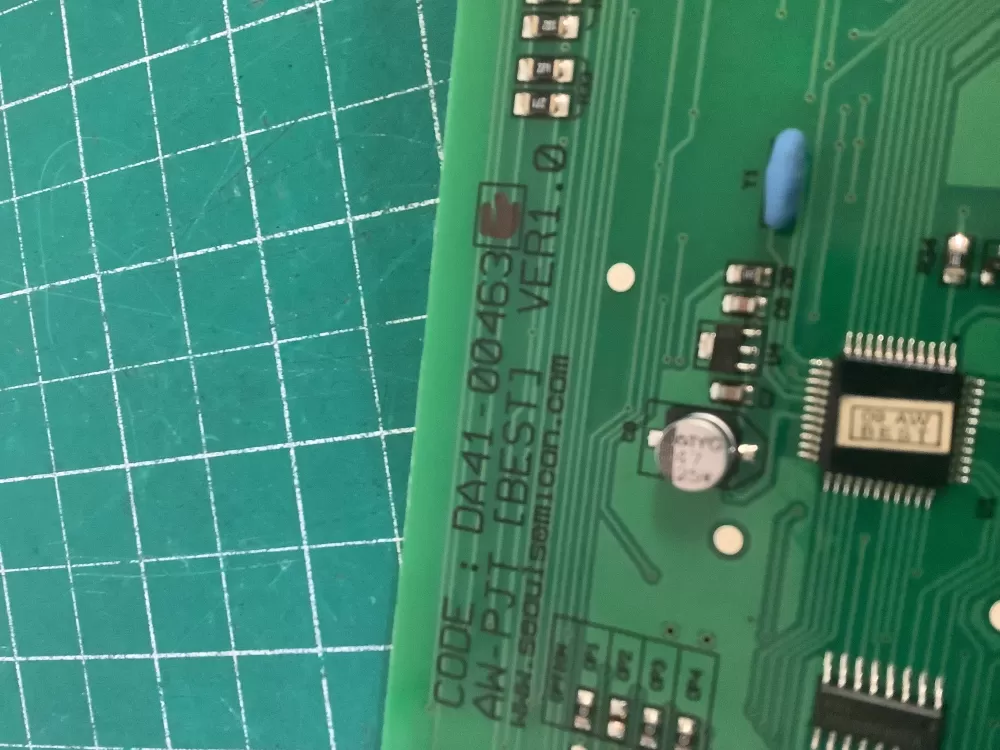 Samsung DA41-00463E Refrigerator Dispenser Display Control Pn: AZ206675 | NR1122