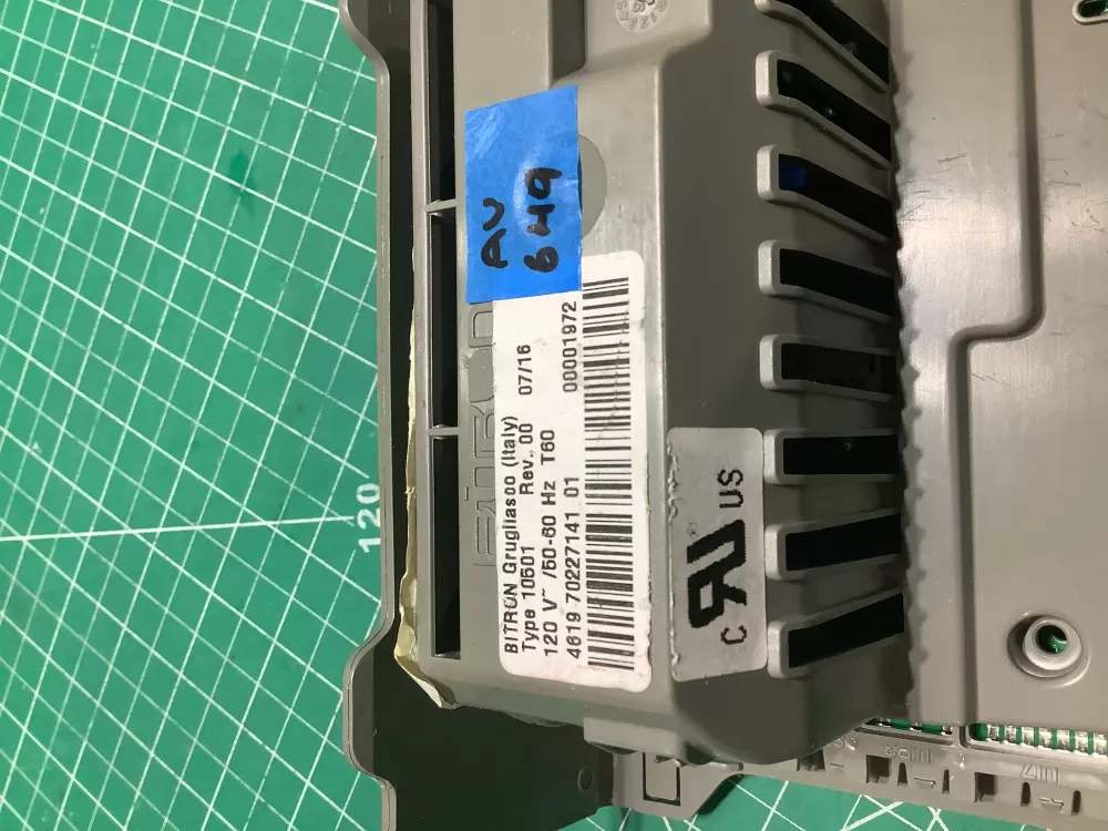 Whirlpool WP8183259 4619 70227141 01 Washer Control Board AZ186526 | AV649