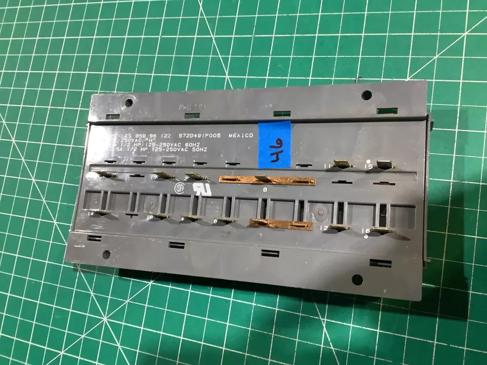 GE 572D491P005 1362910 Dryer Selector Switch AZ152843 | NR46