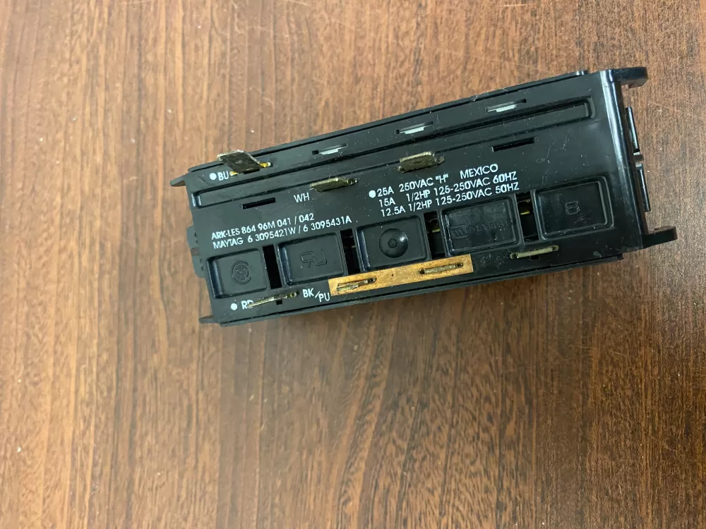 Maytag 6 3095421w Dryer Four Button Switch AZ37769 | BK748