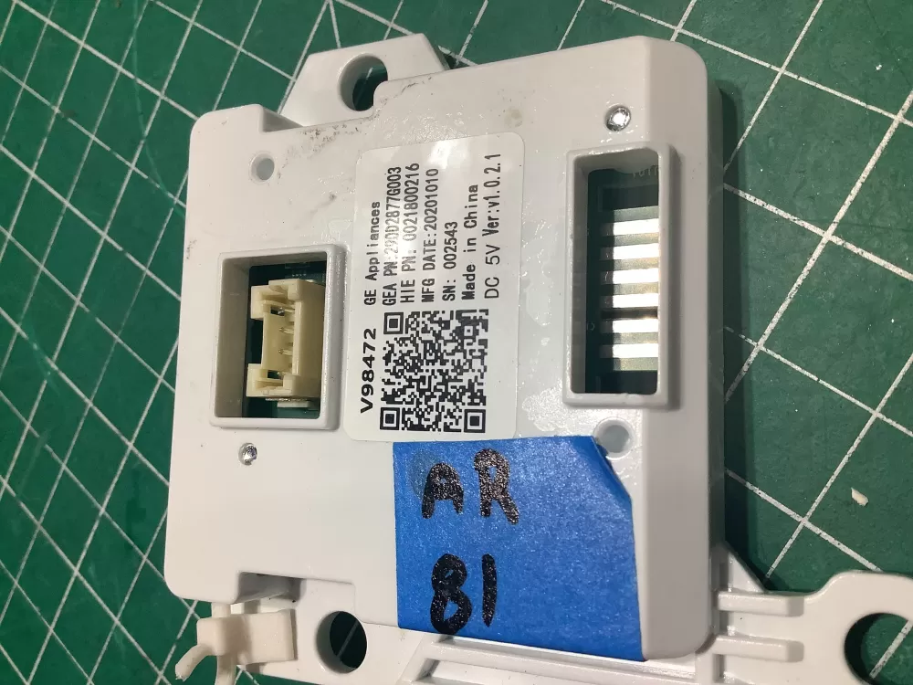 GE 290D2877G003 Washer Accelerometer Control Board AZ163382 | AR81