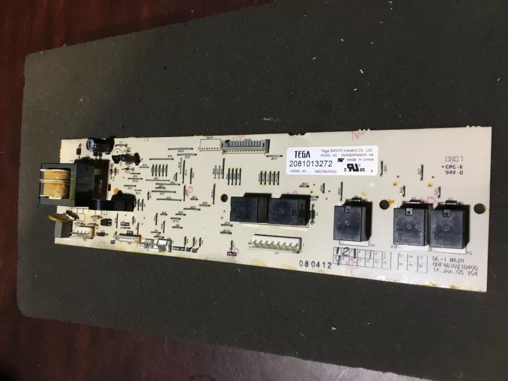 GE 165D7802P003 Dishwasher Control Board