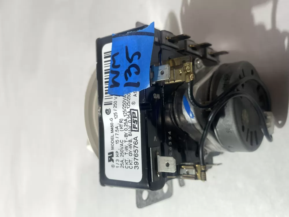 Kenmore 3406702A WP3976576 3406015 3406702 3976576 Dryer Timer AZ205693 | Wm135