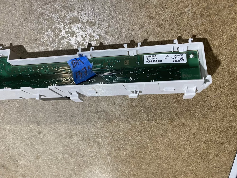 Bosch 9000 758 201 Dishwasher Control Board AZ74092 | BK1379