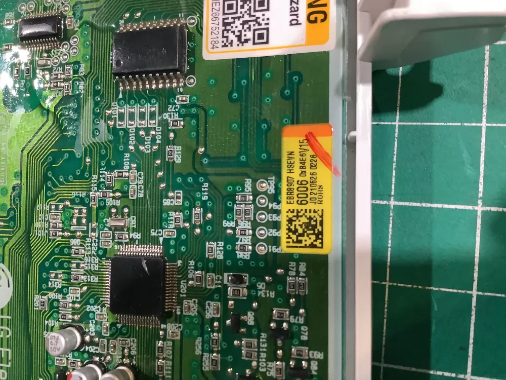 LG EBR89076006 Washer Control Board Display Panel AZ145461 | NR2433