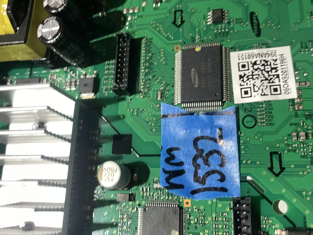 Samsung DA92 01196H Refrigerator Control Board AZ230802 | Wm1532
