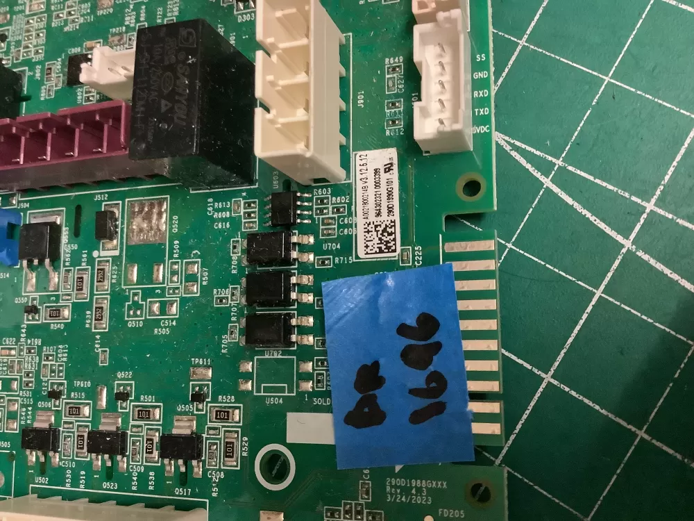 GE 290D1990G101 Refrigerator Control Board Main Assembly AZ210659 | AR1698