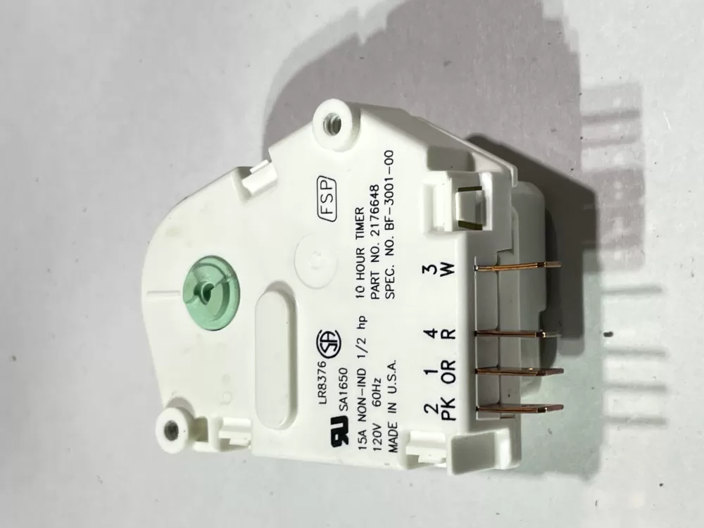 Whirlpool Kenmore W10822278 Refrigerator Defrost Timer AZ146513 | Wm2460