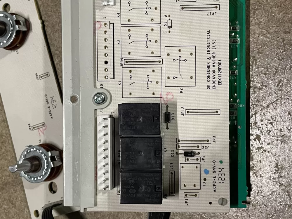 GE WH12X10614 175D5261G039 EBX1129P004 Washer Control Board AZ26702 | KM156