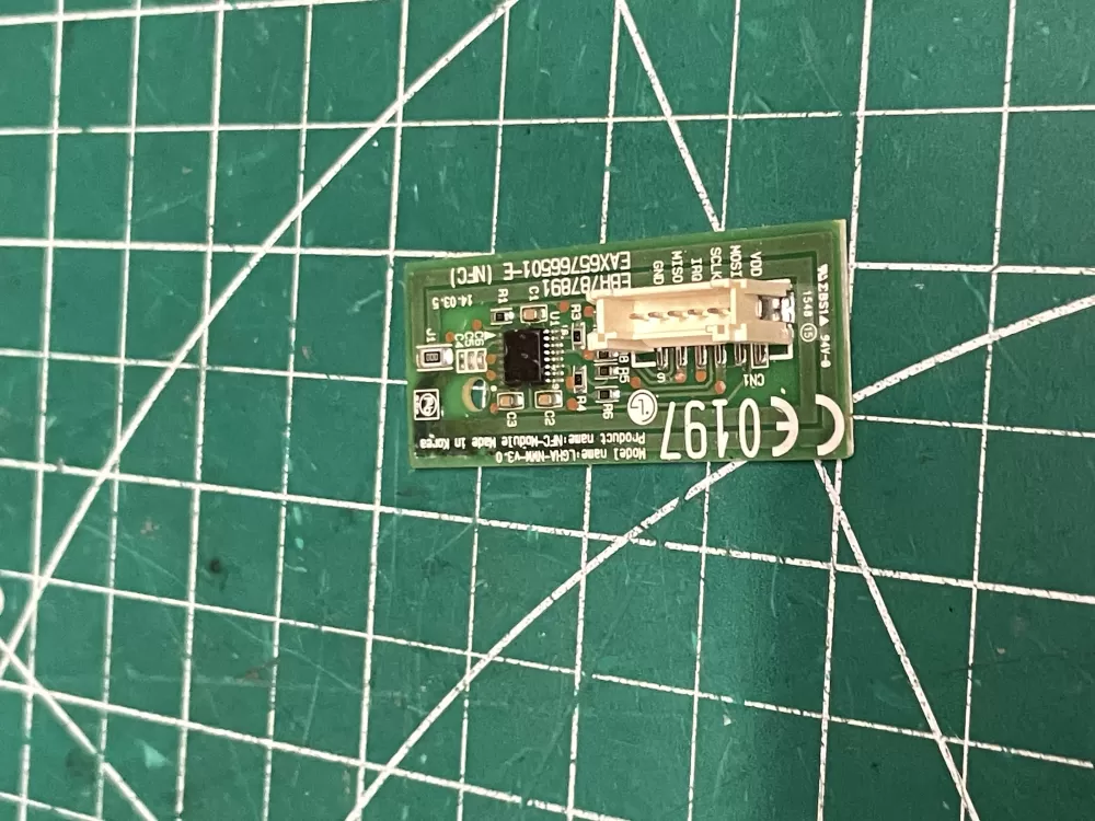 LG EBR80574938  AP6982795  EBR78789101 Washer User Interface Control Board