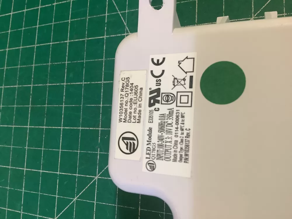 Whirlpool W11038857 Refrigerator Inverter Control Board AZ195107 | NR652