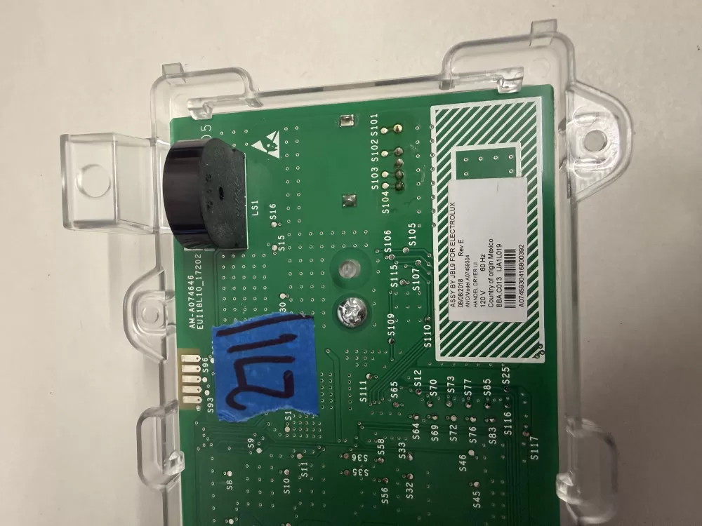 Kenmore Frigidaire A07459303 A07459304 Dryer Control Board AZ231673 | KM271