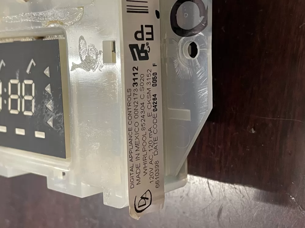 Whirlpool WP6610456 Oven Range Control Board AZ38741 | KM256