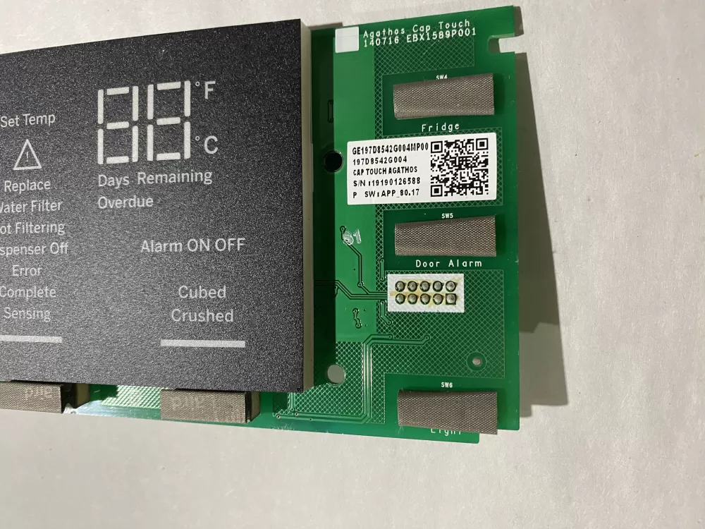 GE 197D8542G004 Refrigerator Control Board Dispenser AZ200223 | BK2800