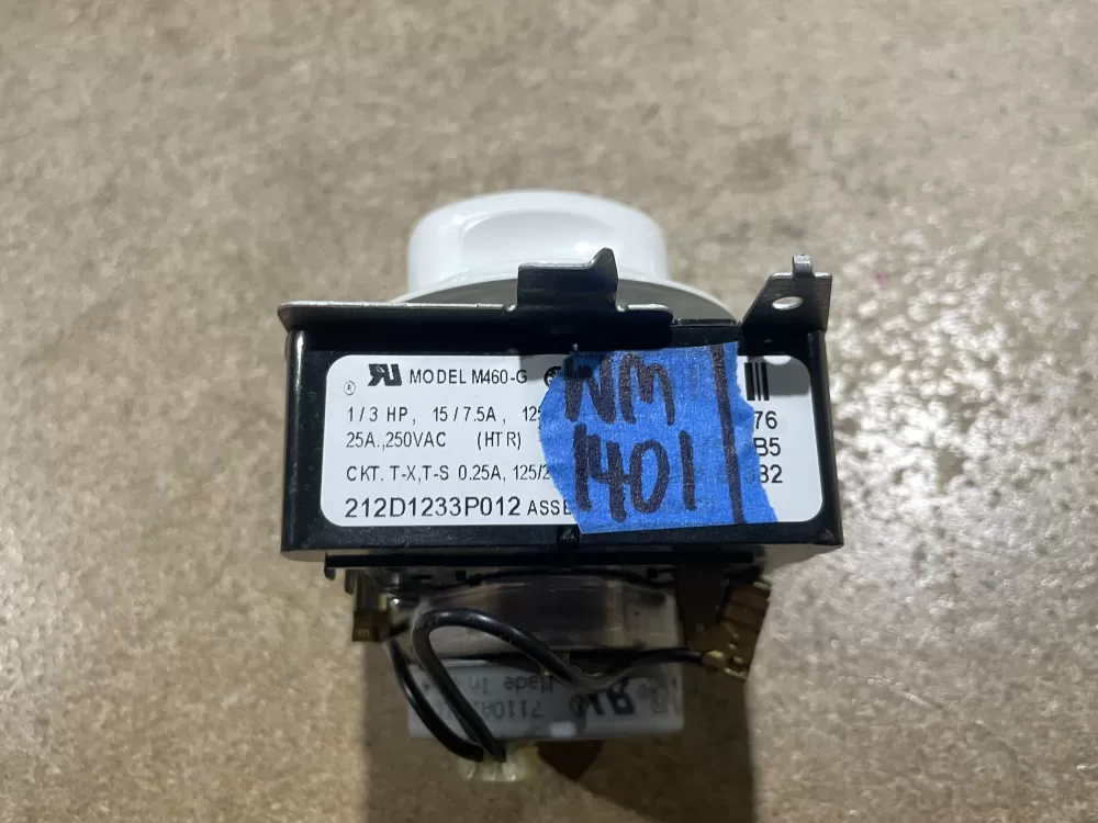 GE 212D1233P012 WE4M364 Dryer Timer AZ66950 | Wm1401