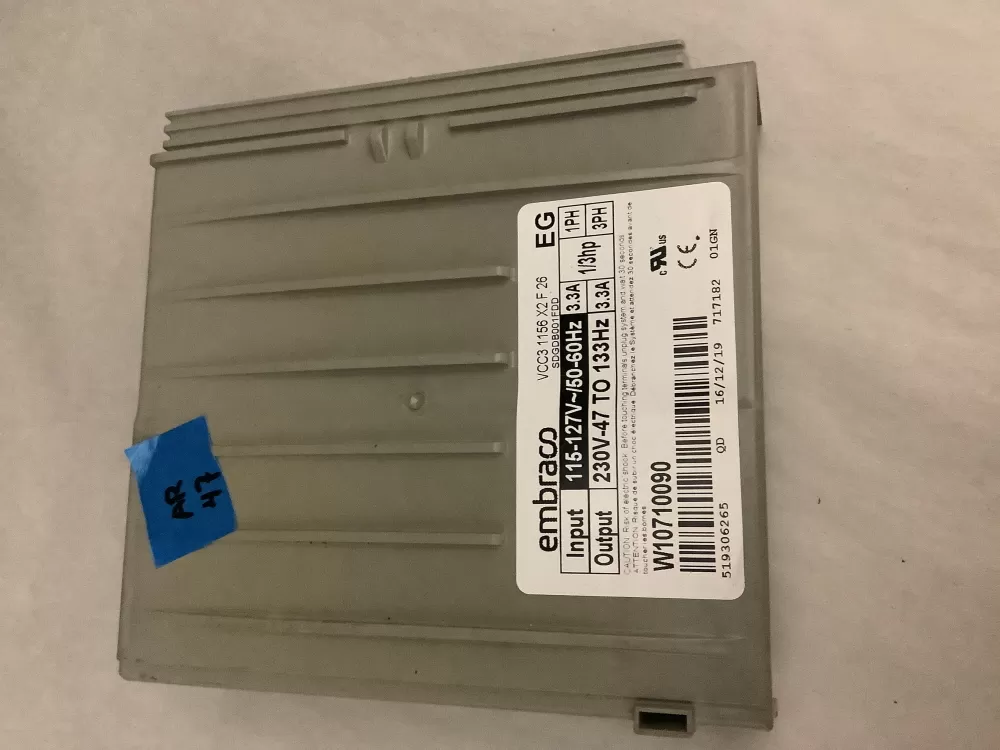Kenmore W11087200 Refrigerator Control Board Inverter AZ197373 | AR47