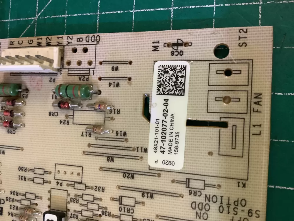 Rheem Air Handler Control Board 47-102077-02-04 156-9735 AZ193799 | NR600